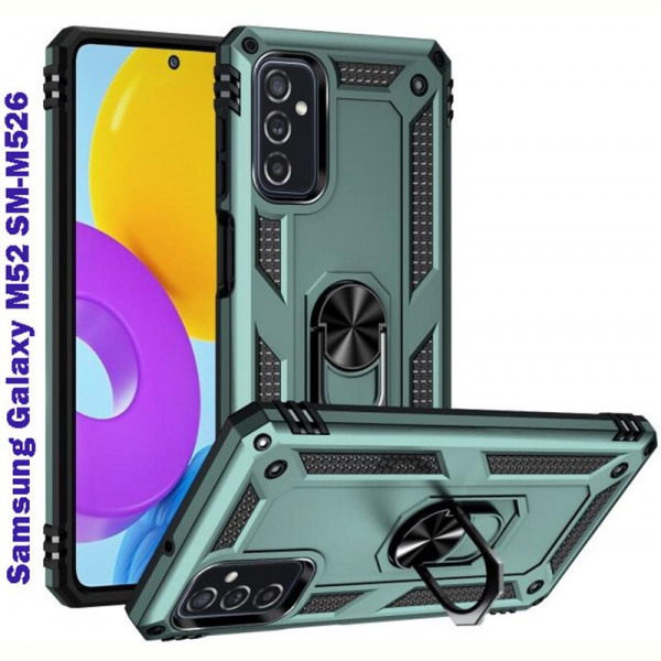 Накладка BeCover Military для Samsung Galaxy M52 SM-M526 Dark Green 707119, фото №1