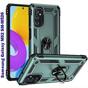 Накладка BeCover Military для Samsung Galaxy M52 SM-M526 Dark Green 707119 - Фото 1