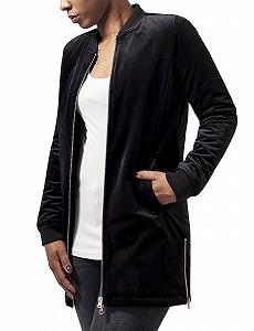 Женская куртка Urban Classics Long Velvet - Фото 1