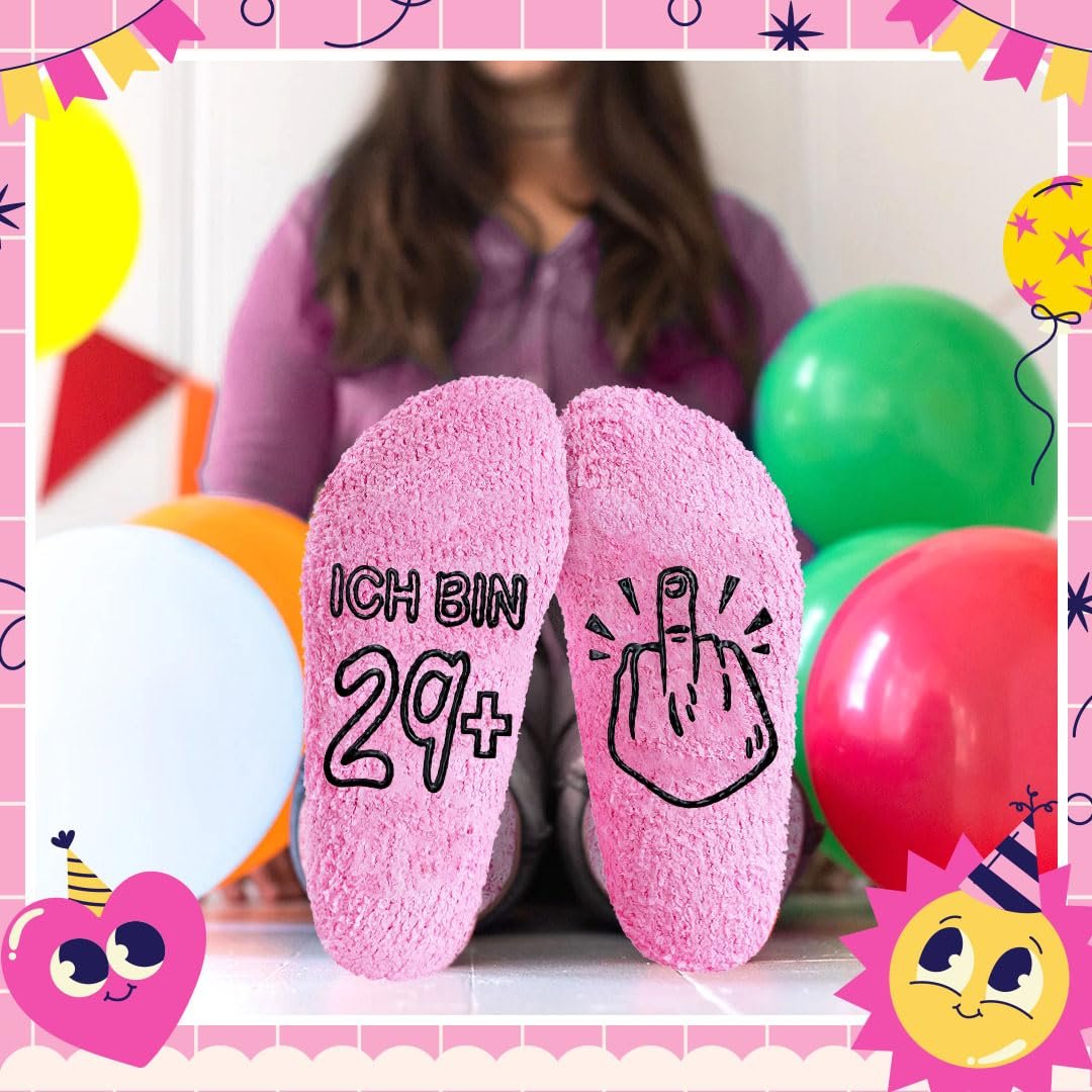 Носки в подарок женщине на 30-40 лет, нескользящие, мягкие носки, забавные подарки для женщин, подарок на день рождения девушке, дочери, маме, фото №6