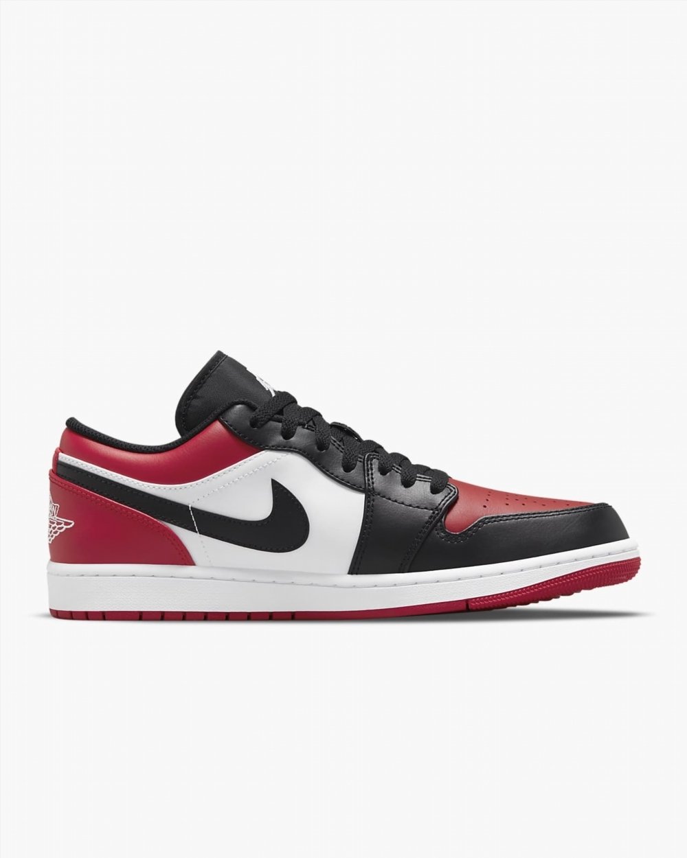 Кросівки Jordan 1 Low Bred Toe 45, фото №3