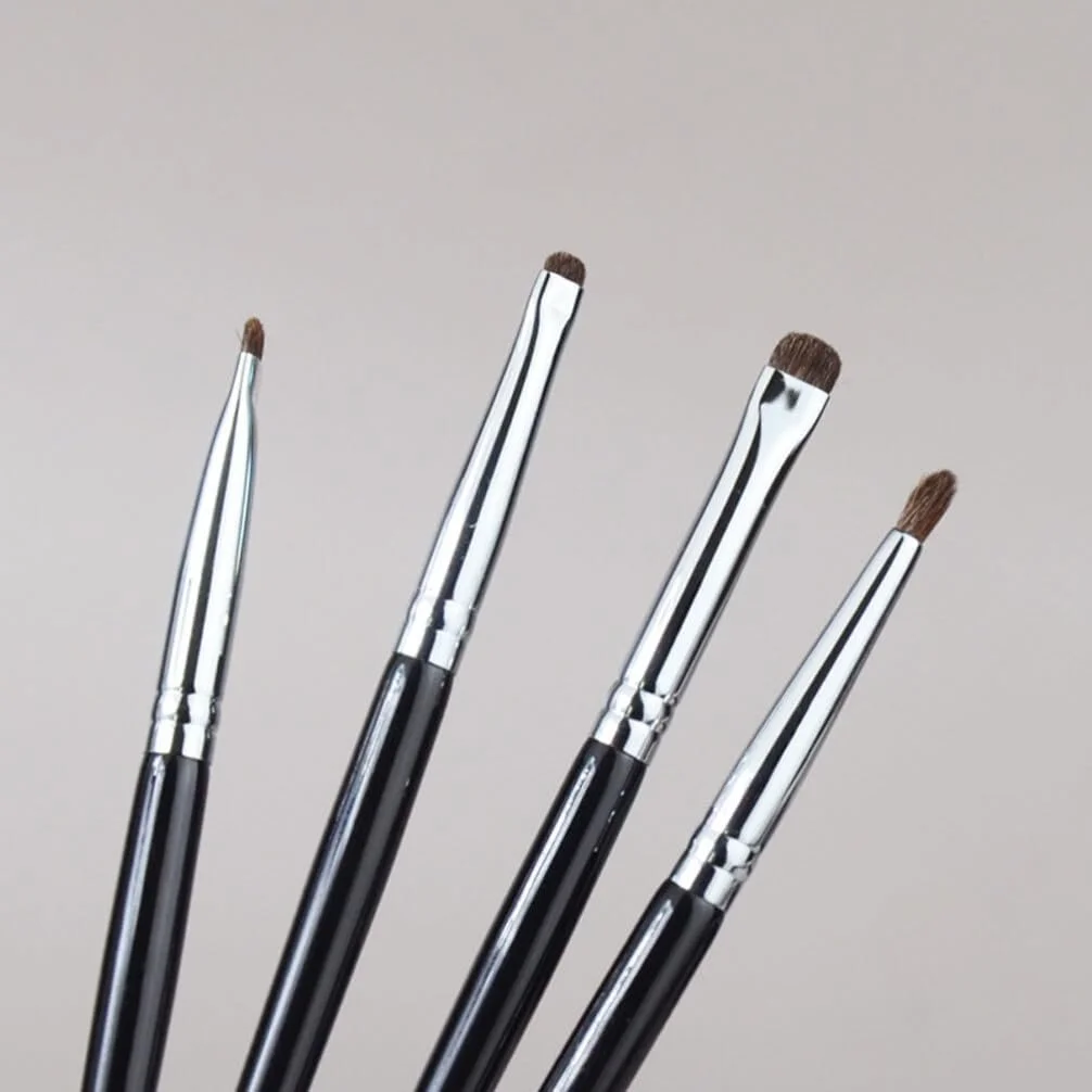 Косметичні пензлі Healvian Eyeliner-Pinsel-Set 4-Teilig Ultradünn, фото №5