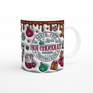 Різдвяна кружка 3D ефект Ілюзія 325 мл synthetic.ua - Фото 1