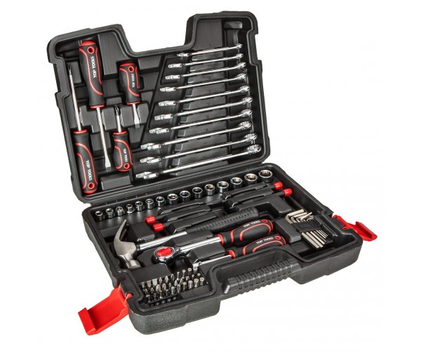 Top Tools Набір інструментів 1/4", 3/8", 73шт універсальний, фото №1 Top Tools Набір інструментів 1/4", 3/8", 73шт універсальний, фото №1