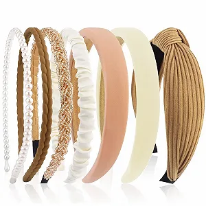 Набор женских обручей на голову 7 шт. - Фото 1