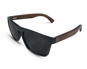 Сонцезахисні окуляри Two Wood Wayfarer Black - Фото 1