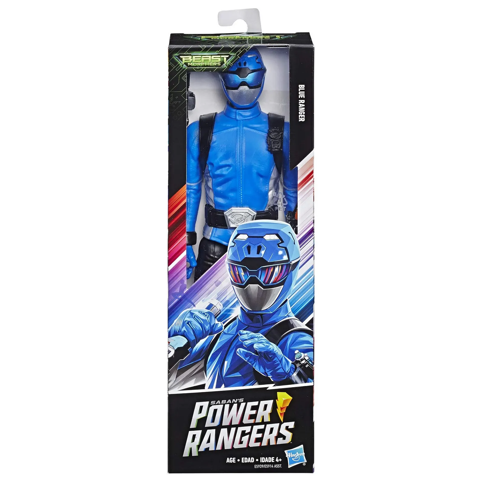 Фігурка Hasbro Power Rangers Beast Morphers Blue Ranger 12 дюймів, фото №2