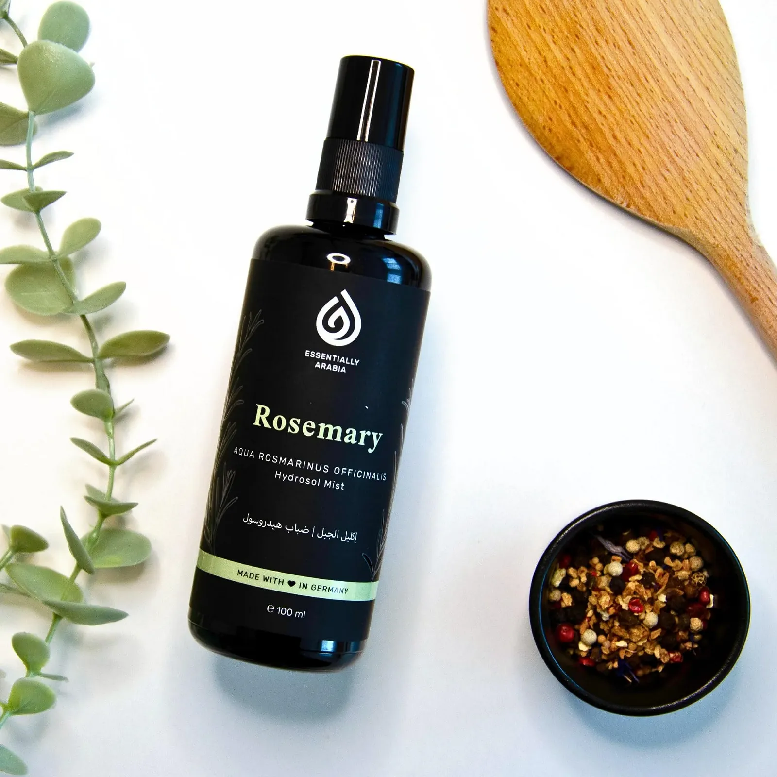 Гідролат Розмарину Essentially Arabia для росту волосся - 100% Чистий Органічний Гідролат Спрей, фото №4 Гідролат Розмарину Essentially Arabia для росту волосся - 100% Чистий Органічний Гідролат Спрей, фото №4