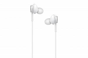 Наушники SAMSUNG EO-IC100 USB Type-C с не запутывающимся тканевым кабелем и звуком от AKG Белый synthetic.ua - Фото 1