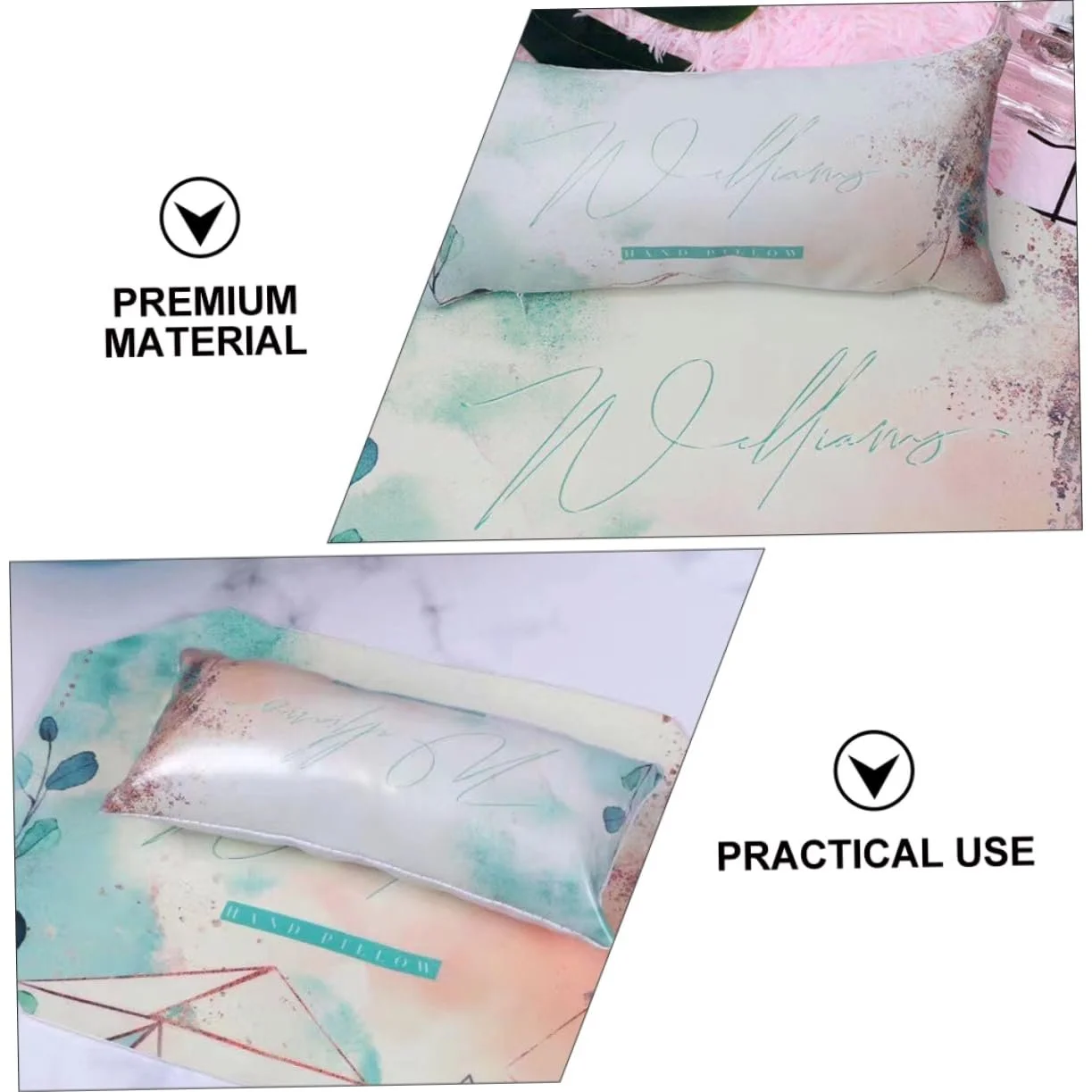 Подушка для рук VALICLUD для маникюра, 1 шт., противоскользящая, фото №3 Подушка для рук VALICLUD для маникюра, 1 шт., противоскользящая, фото №3