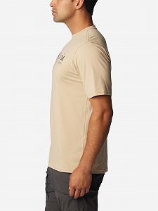 Футболка CSC Basic Logo™ Short Sleeve 1680051CLB-277 Columbia Бежевий 2XL synthetic.ua - Фото 1
