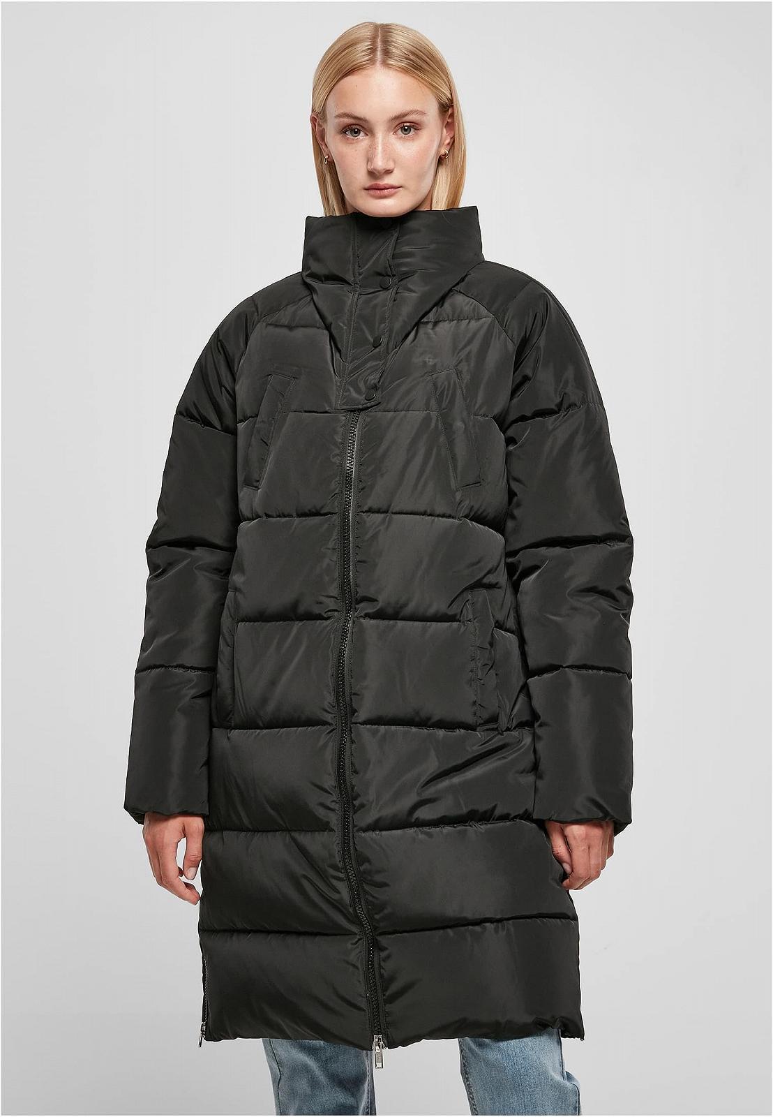 Куртка Urban Classics High Neck Puffer Жіноча, фото №7
