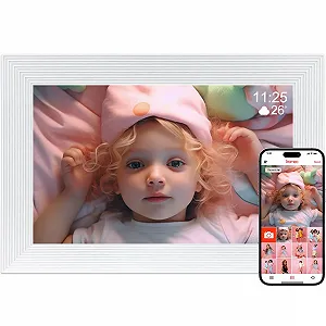 Цифровая фоторамка Frameo WLAN 10.1" IPS 1280 x 800 32 GB White - Фото 1