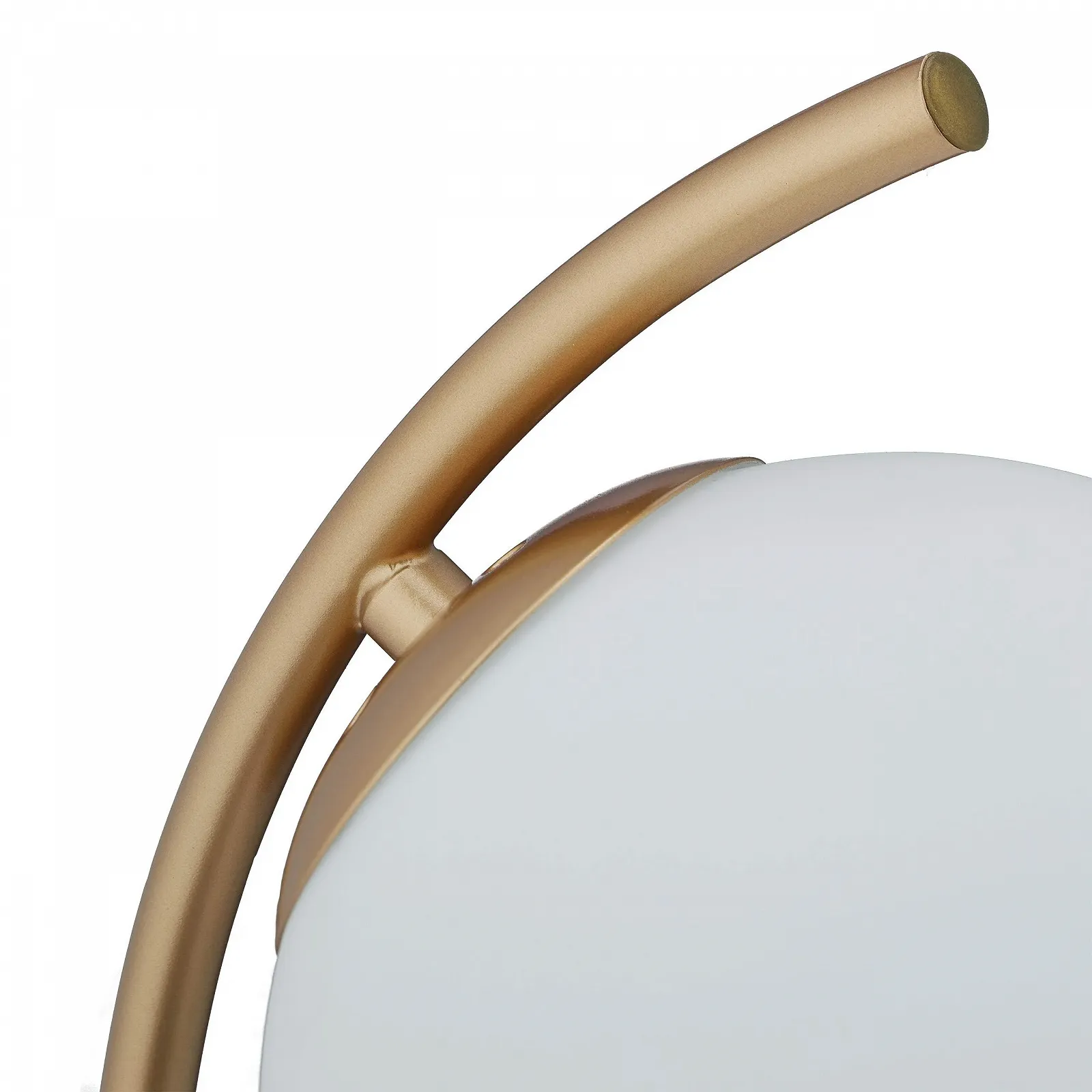 Настільна лампа Relaxdays Ball E27 40 x 15 x 22.5 см Gold/White, фото №8