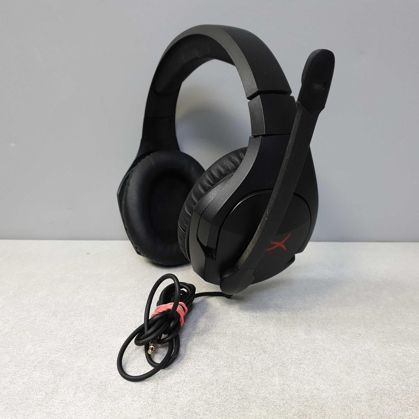 Наушники и Bluetooth-гарнитуры HyperX Cloud Stinger 3.5mm, Black/Red HX-HSCS-BK, фото №2 Наушники и Bluetooth-гарнитуры HyperX Cloud Stinger 3.5mm, Black/Red HX-HSCS-BK, фото №2