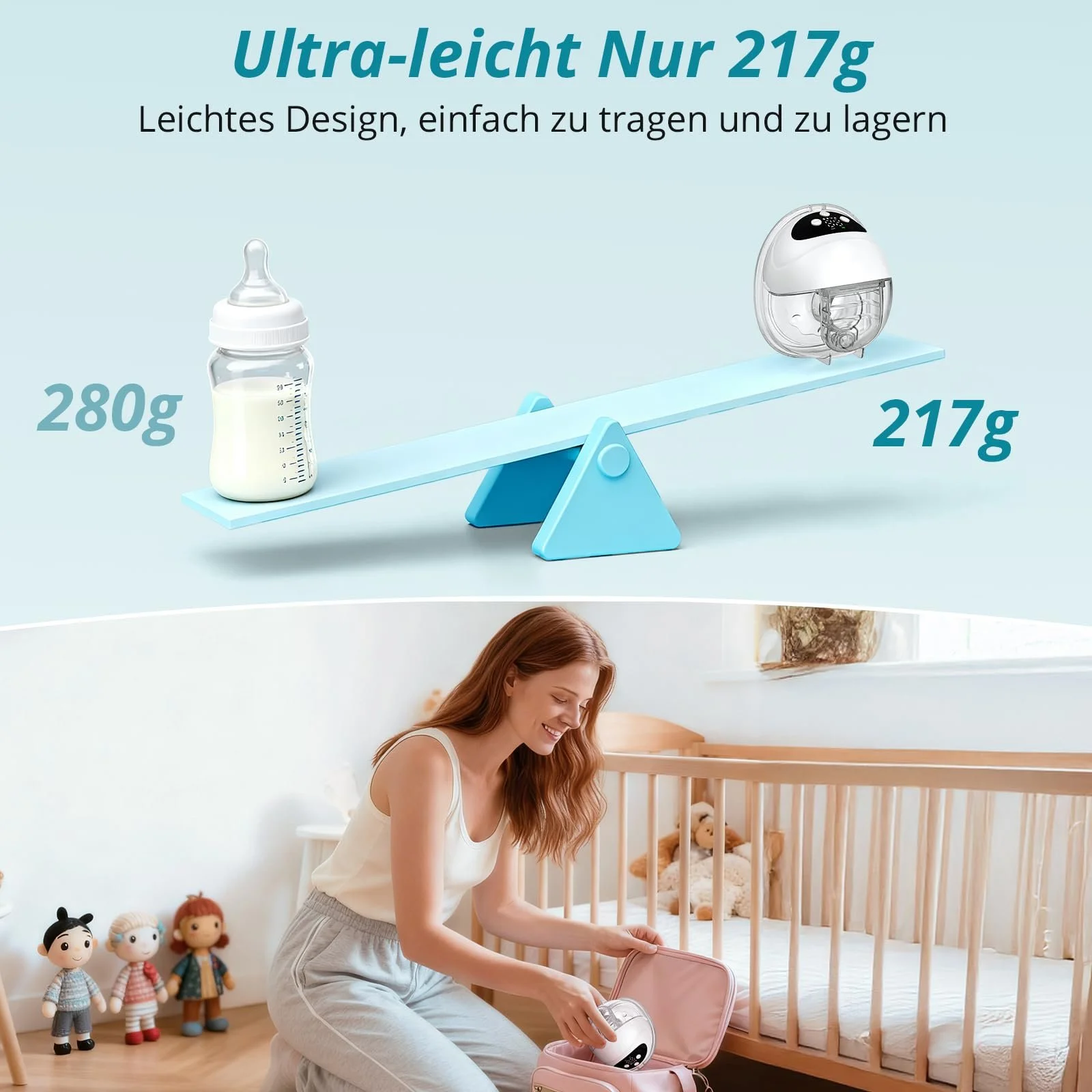 Молоковідсмоктувач YGiTK Електричний Hands-Free 21/24/27 мм White, фото №7 Молоковідсмоктувач YGiTK Електричний Hands-Free 21/24/27 мм White, фото №7