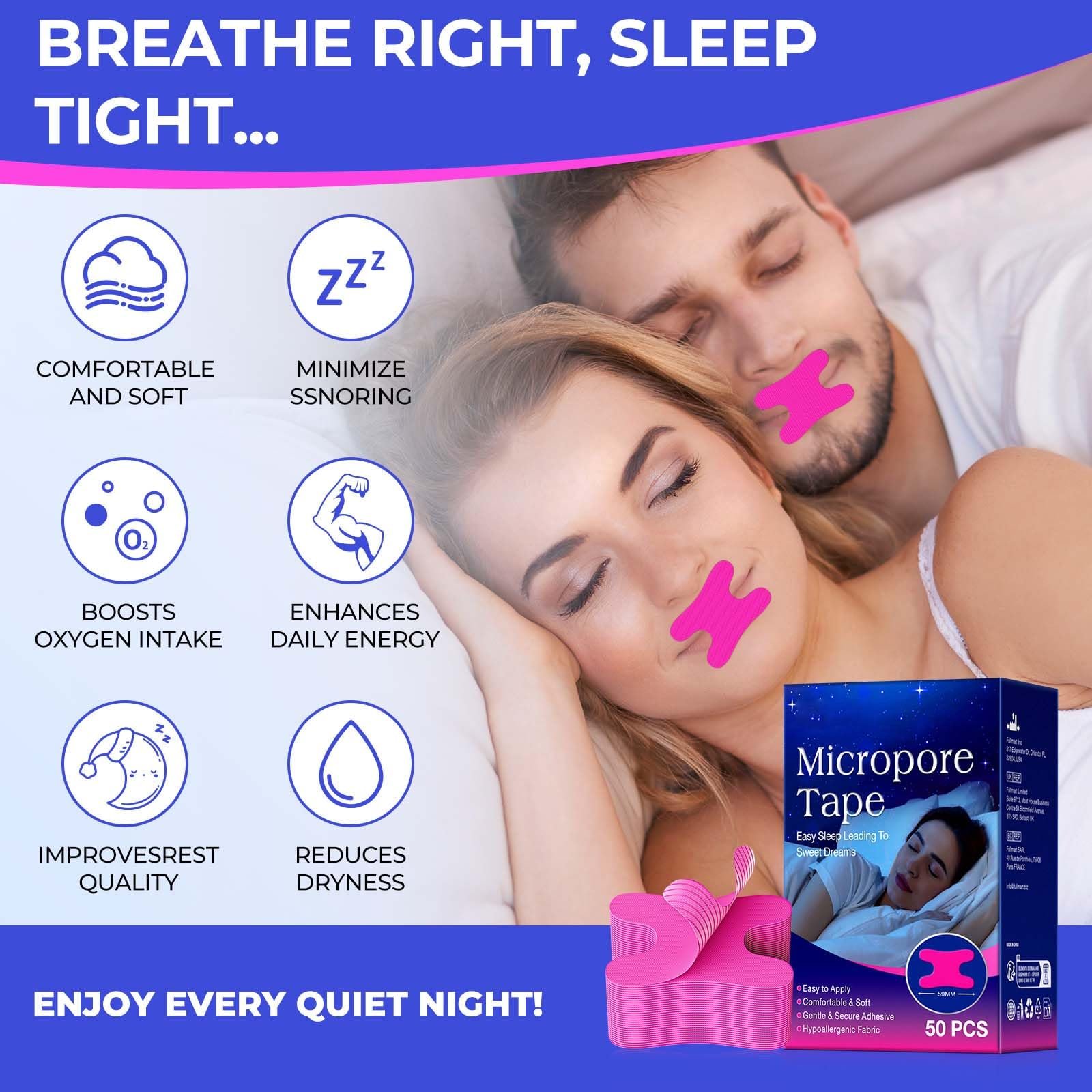 Полоски для рта эластичные Pickstar для сна против храпа, 50 шт, фото №3 Полоски для рта эластичные Pickstar для сна против храпа, 50 шт, фото №3