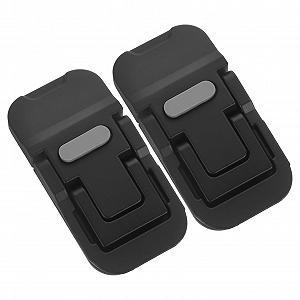 Підставка для ноутбука OUNONA 2 шт. складана з міцного алюмінієвого сплаву, ергономічна, регульована по висоті, з протиковзкими ніжками для клавіатури - Фото 1