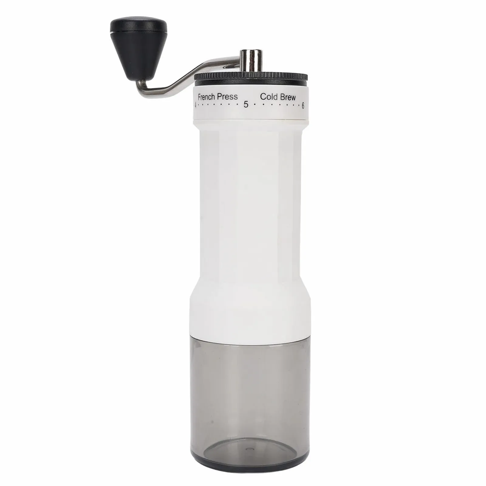 Ручная кофемолка Händchen, 40 регулируемых настроек, черный/белый, фото №3 Ручная кофемолка Händchen, 40 регулируемых настроек, черный/белый, фото №3