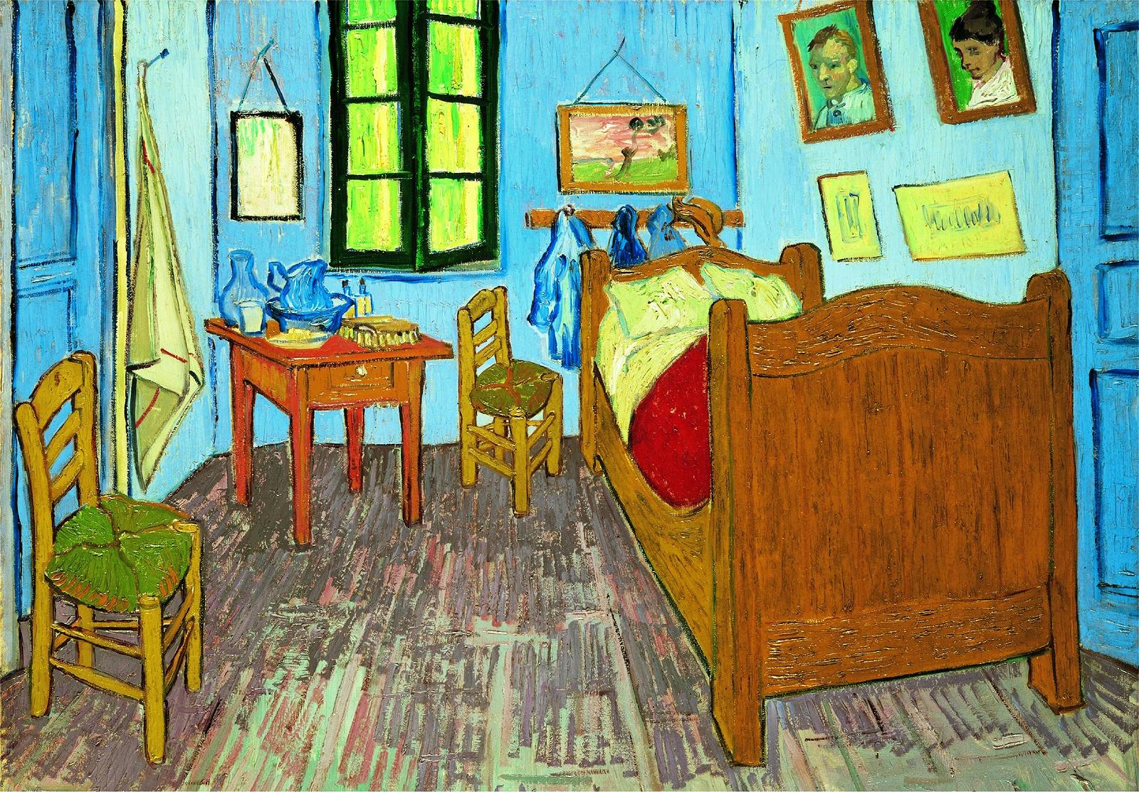 Пазл Clementoni Museum Collection 39616 Van Gogh - Bedroom in Arles 1000 елементів 69х50 см, фото №2