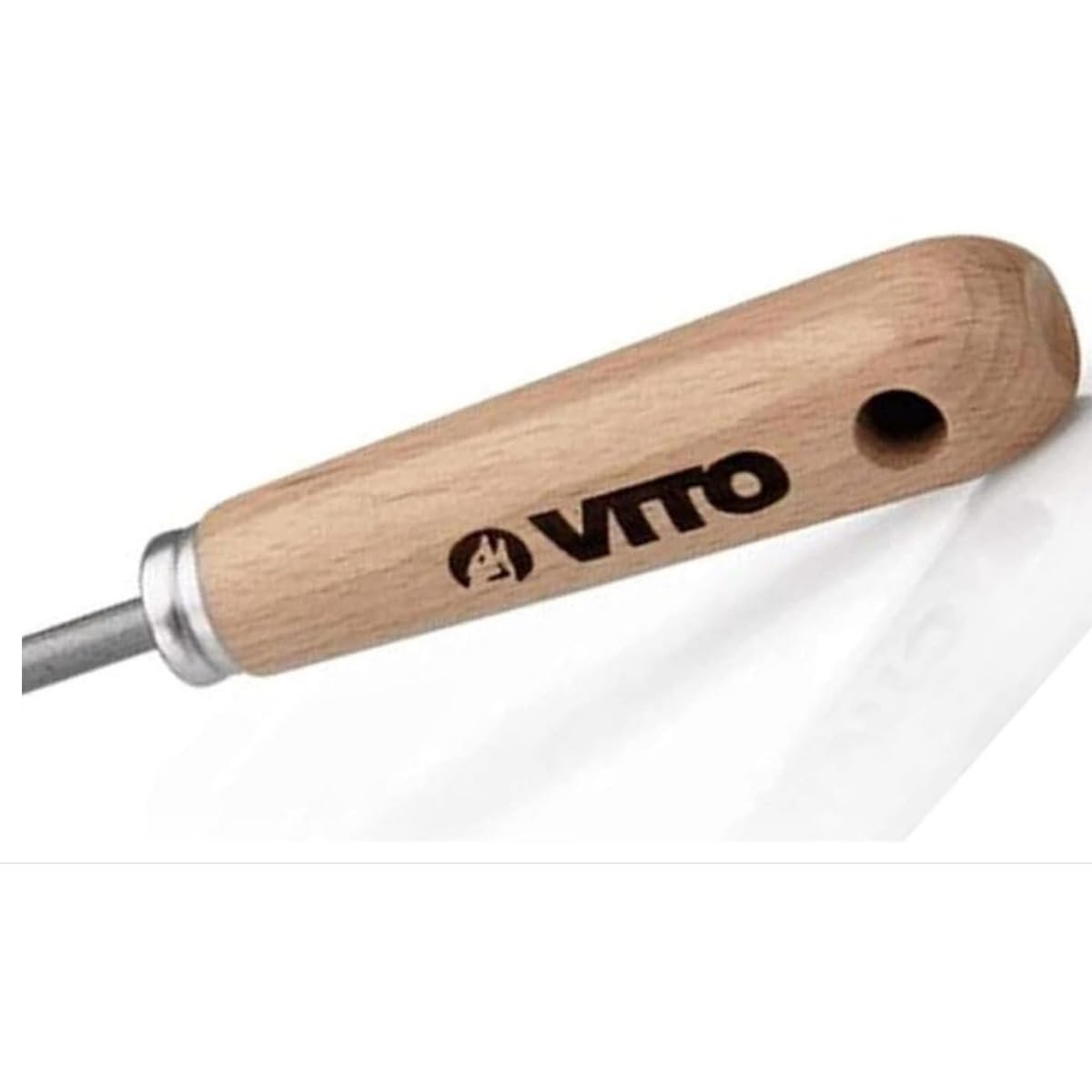 Лопатка VITO Garden Малая ручная Садовая из нержавеющей стали для цветов с деревянной ручкой VIPTP, фото №3