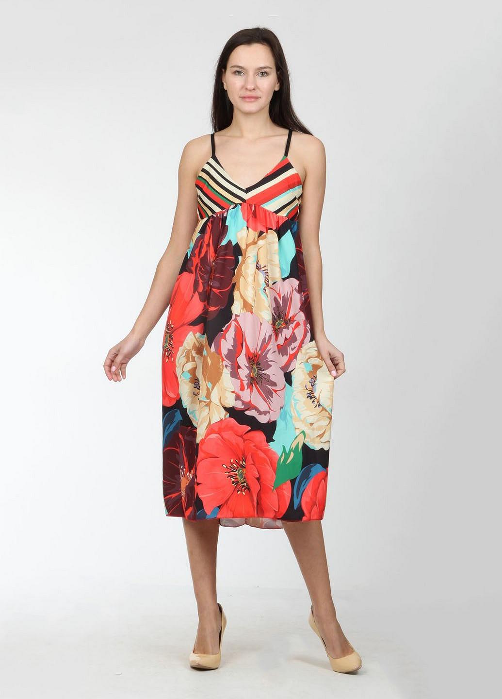 Сарафан New Collection S Комбинированный (CHA-1790-Mix), фото №4