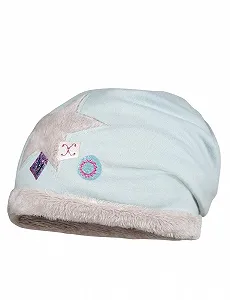 Трикотажная шапка для девочек maximo с плюшевой звездой - Фото 1