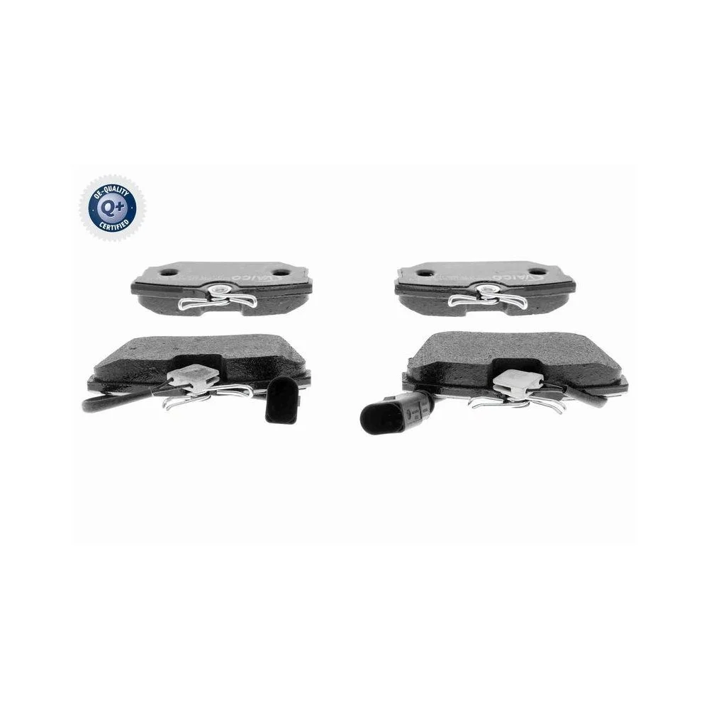 Комплект тормозных колодок, дисковый тормоз VAICO Q+ V10-8150 оригинальное качество для AUDI, фото №1