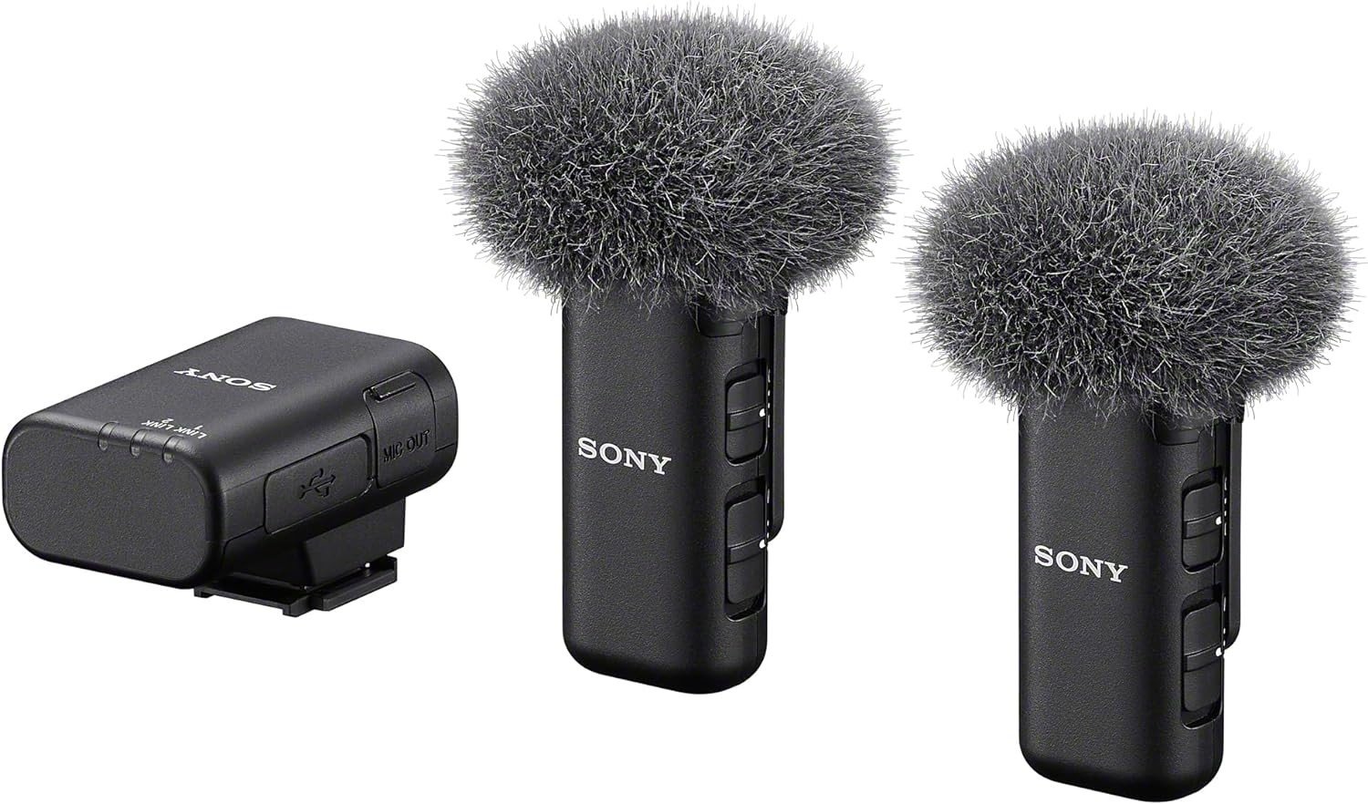 Бездротова мікрофонна система Sony ECM-W3 Чорний , фото №10