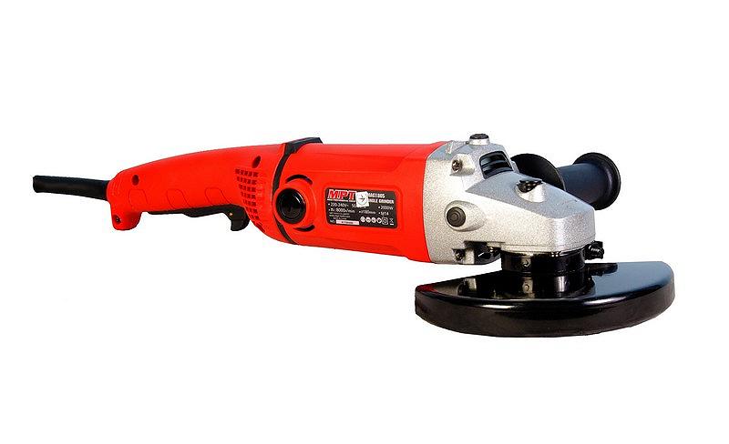 Машина кутошліфувальна MPT 180 мм 2000 Вт 8000 об/хв MAG1805, фото №8
