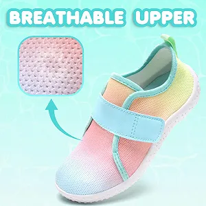 Водная Кроссовки Детская Кроссовки для плавания и девочек Кроссовки для босоножек Быстросохнущая пляжная Кроссовки для водных видов спорта Нескользящая synthetic.ua - Фото 1