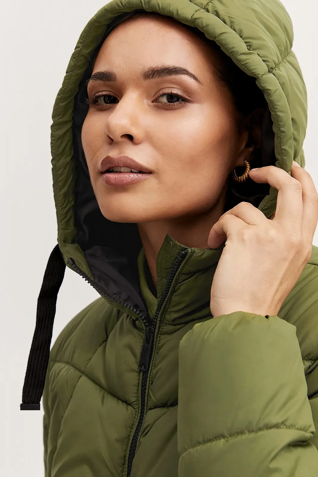 Жіноче зимове стьобане пальто b.young BYBOMINA, фото №5 Жіноче зимове стьобане пальто b.young BYBOMINA, фото №5