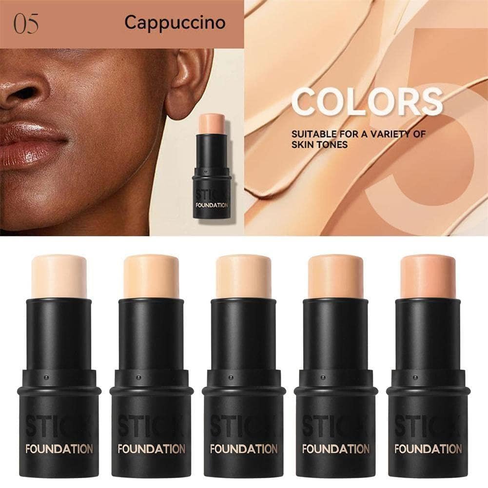 Консилер DEROL Y4U4 Stick Foundation Oil Natural Cream Long Lasting Liquid Гідратуючий BB Foundation Isolati Зволожуючий, фото №6