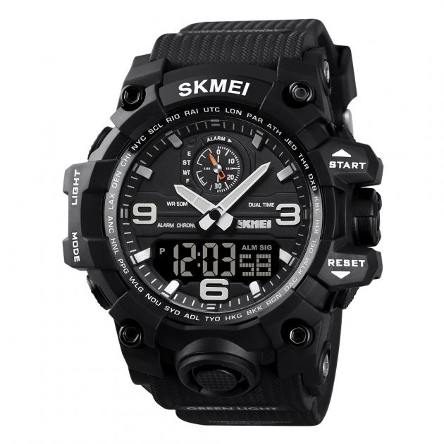 Годинник Skmei 1586 Чорний, фото №1