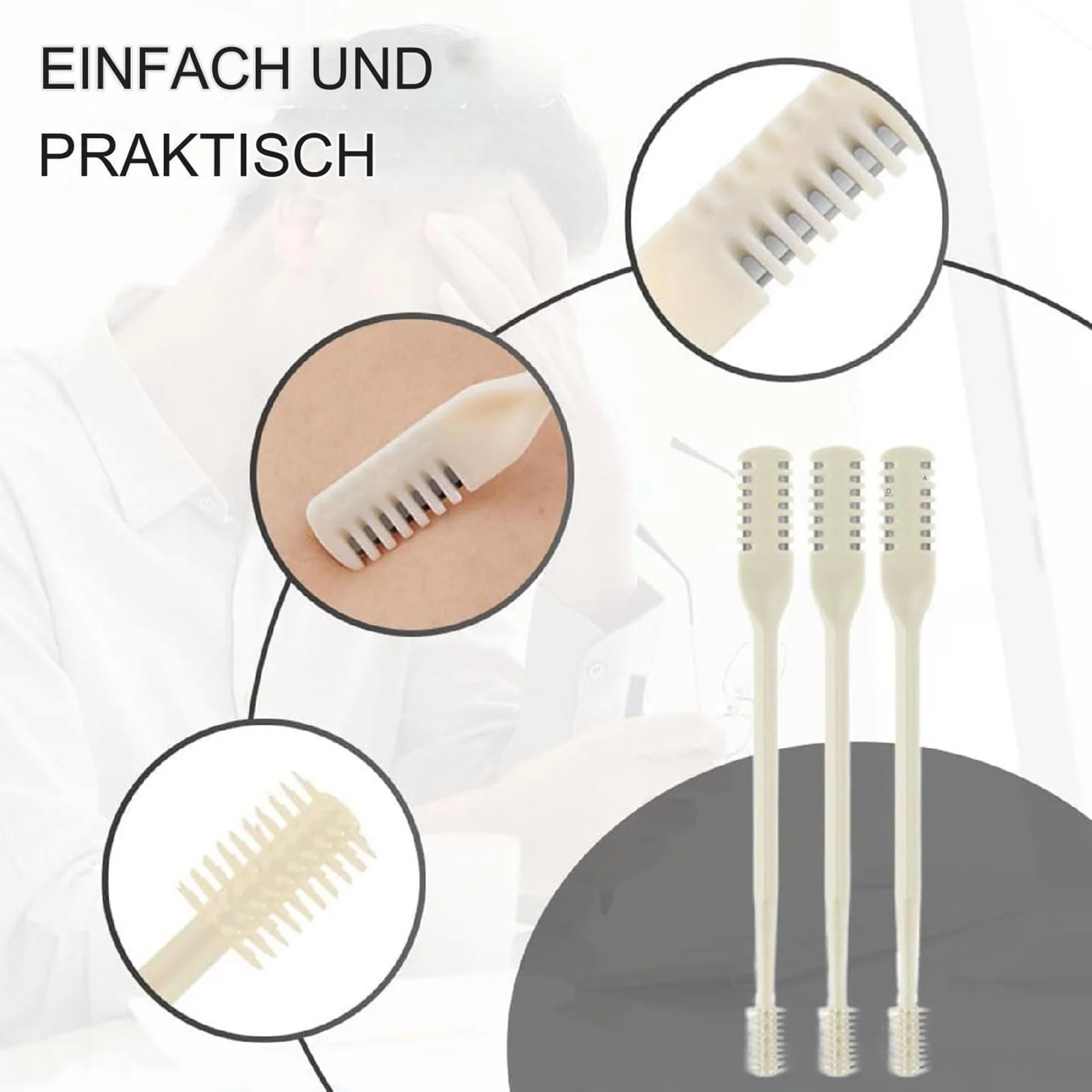 Триммер для носа 2-в-1 360° Ручной Вращающийся Таможенный Портативный, фото №2