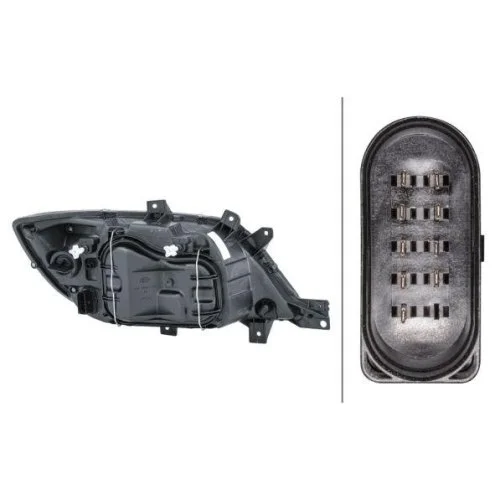 Фара головного світла HELLA 1EH 246 047-011 для MERCEDES-BENZ, ліва, фото №2 Фара головного світла HELLA 1EH 246 047-011 для MERCEDES-BENZ, ліва, фото №2