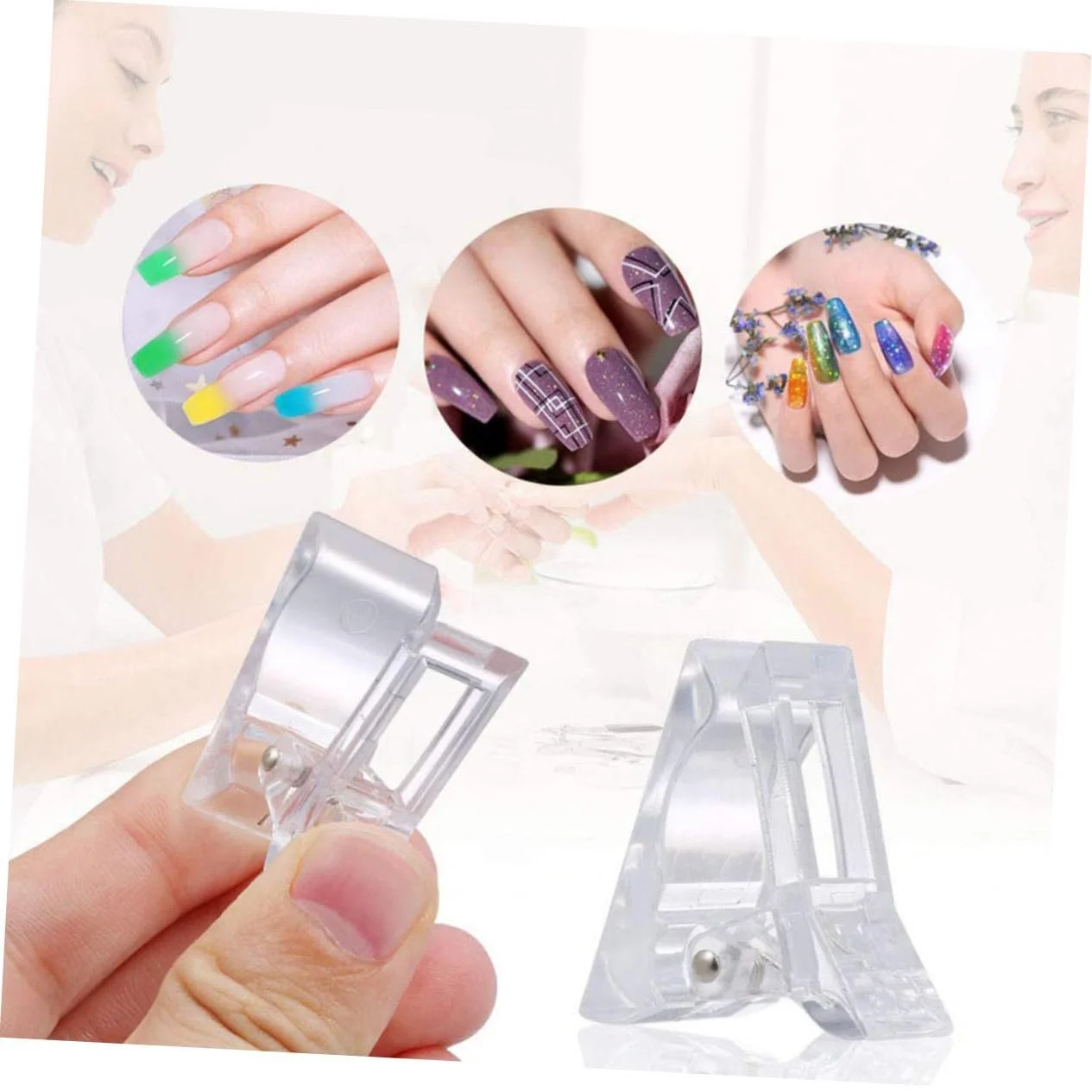 Набор для маникюра CALLARON с клипсами для наращивания ногтей, фото №8