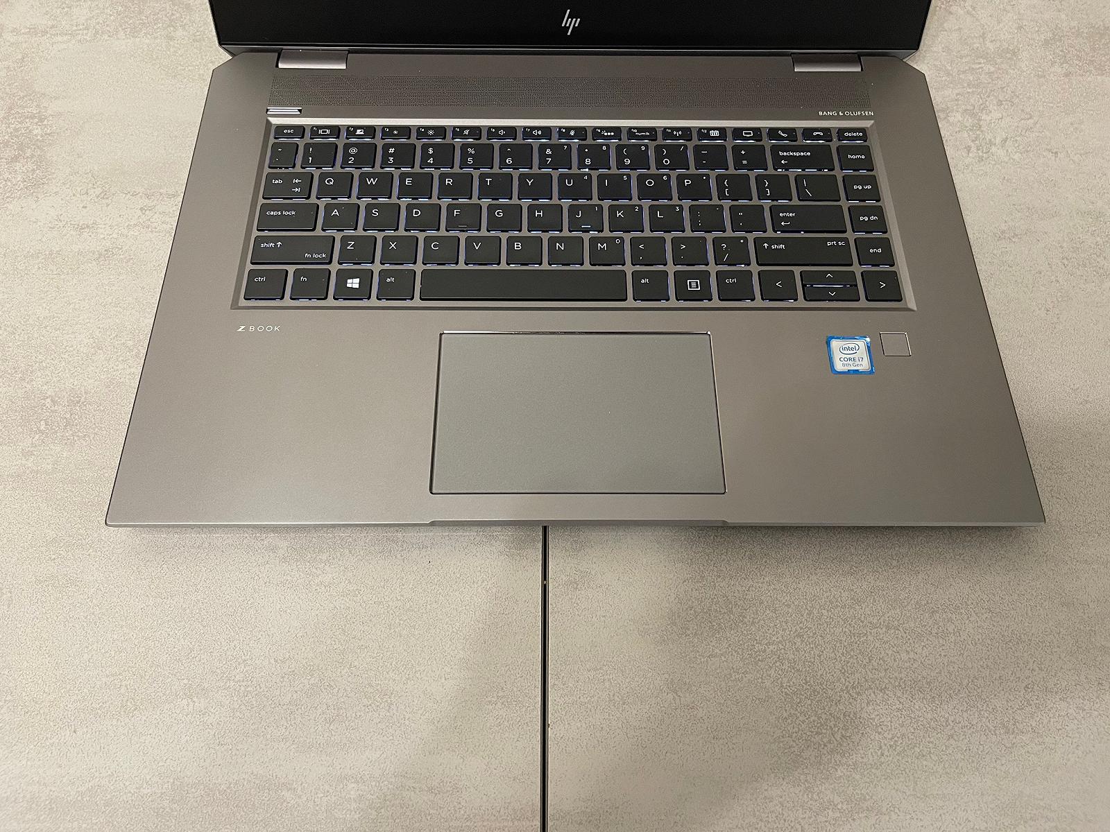 Ноутбук HP Zbook Studio 15 G5, 15,6" FHD IPS, i7-8750H, 32GB, 256GB, Nvidia 4GB, фото №7