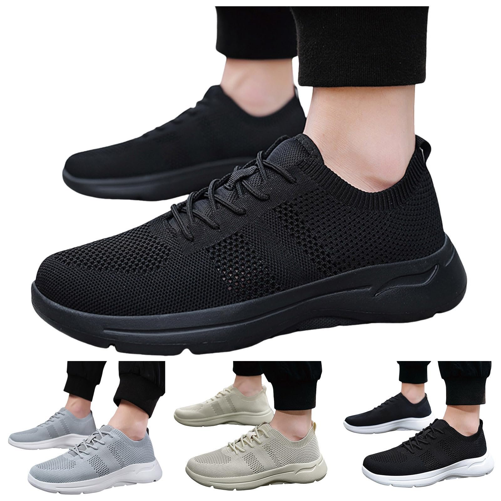 Кроссовки SRZYMJ S1 Мужские Белые, фото №4