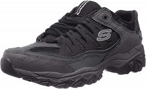 Кроссовки Skechers Sport Afterburn мужские Memory Foam на шнурках - Фото 1