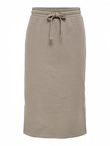 Спідниця ONLWANTED LT CALF SKIRT SWT 15244840-Atmosphere ONLY Бежевий XS - Фото 1