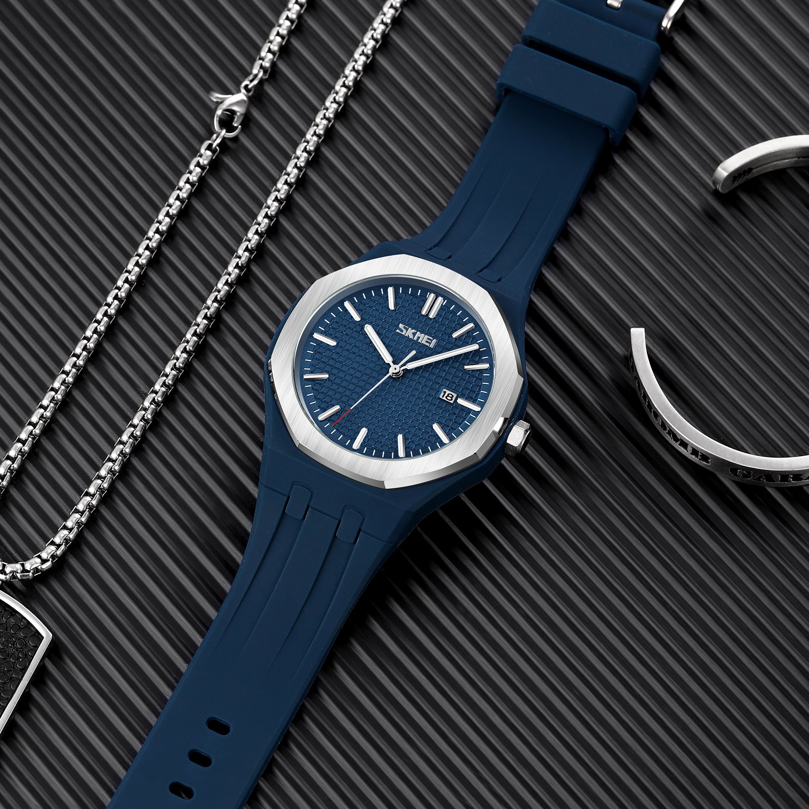 Годинник Skmei 9299BU Blue SALE, фото №4