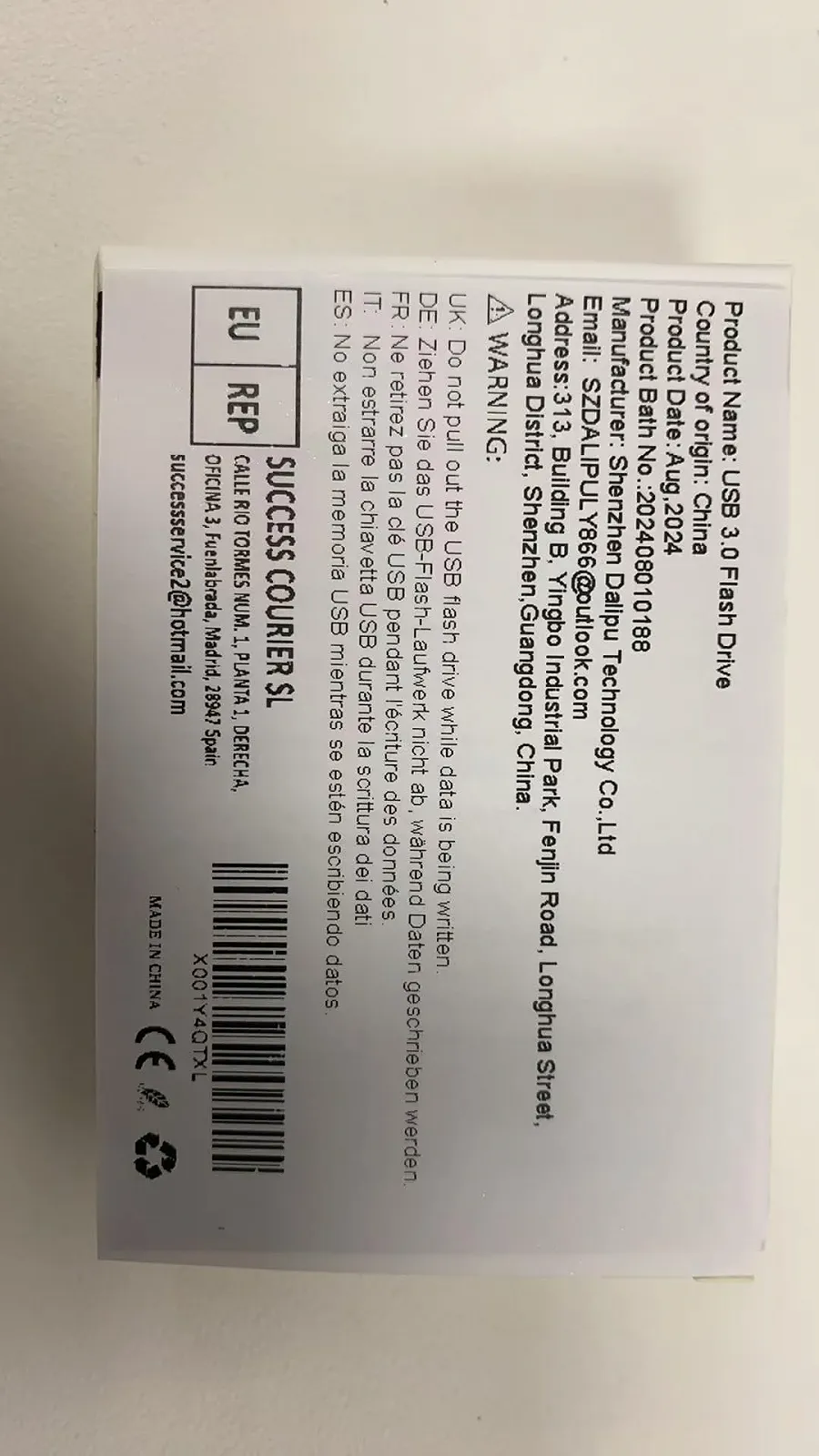 USB-флеш-накопичувач Heart Shape 64GB USB 3.0 Crystal, фото №2