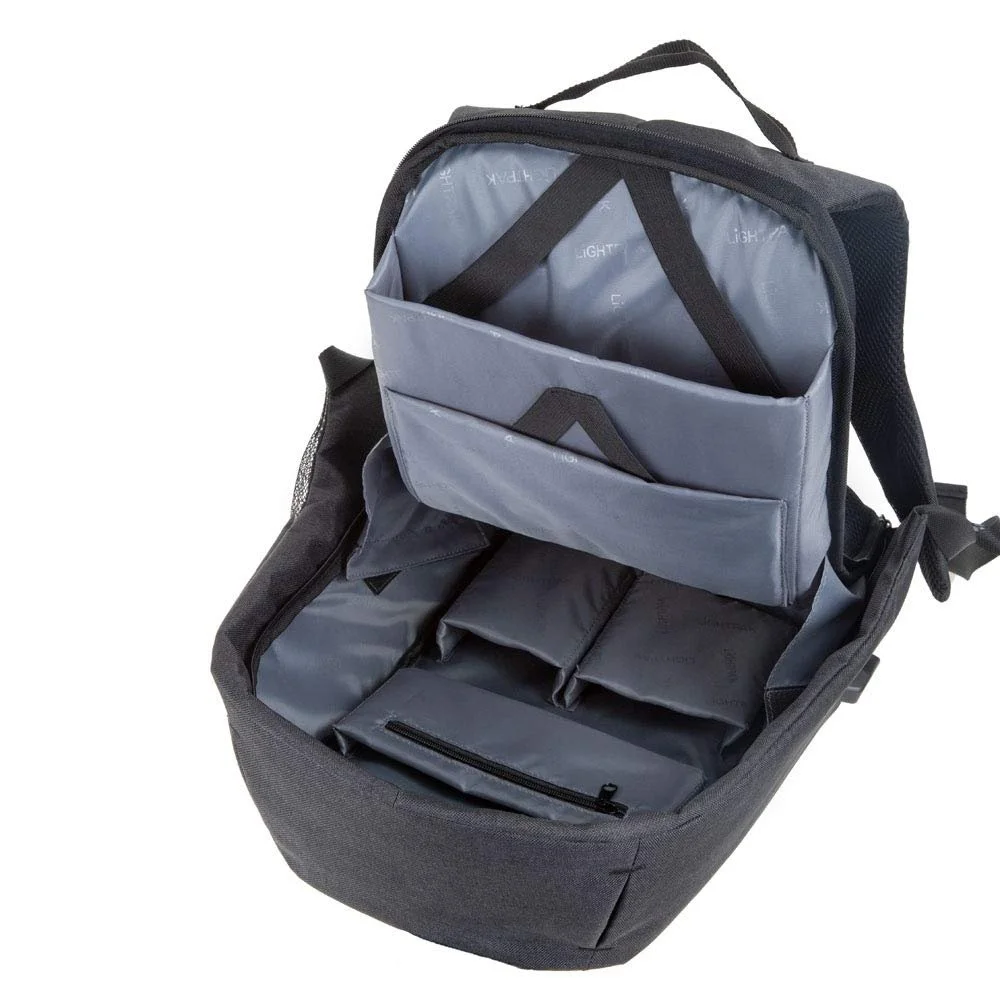Рюкзак для ноутбука Lightpak Safepak 15 дюймов 45 см Charcoal, фото №2