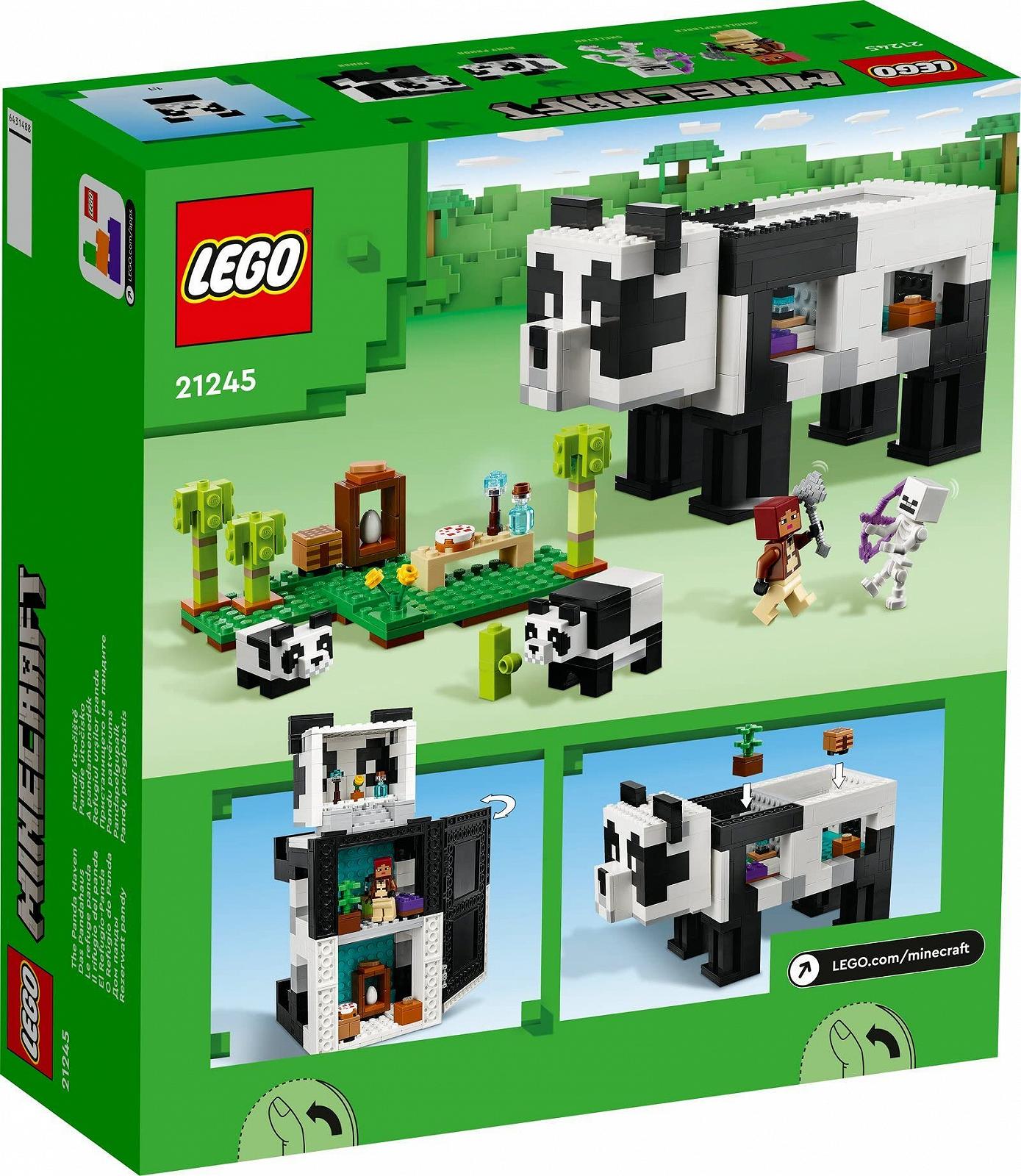Конструктор Lego Minecraft Panda House & Sheep Farm Набір з 2, фото №3