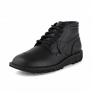 Ботинки Kickers Kick Hi Padded Кожаные - Фото 1