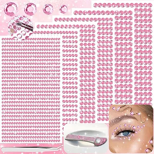 Стразы Самоклеящиеся dcas 3/4/5/6 мм Разного Размера Блестящие Камни 2168 шт. - Фото 1