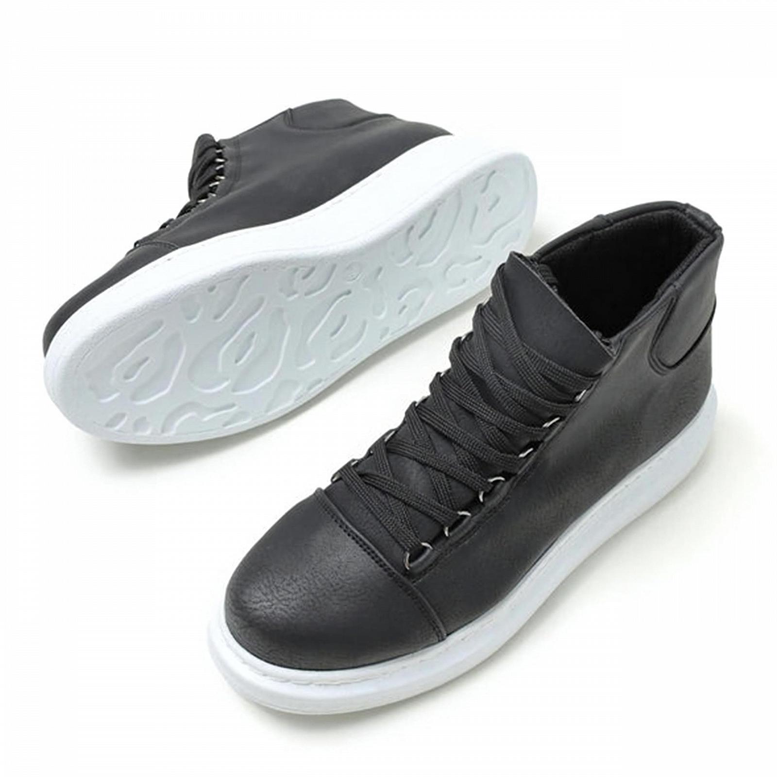 Кросівки Solaress Чоловічі Шкіряні Високі Модні, фото №3