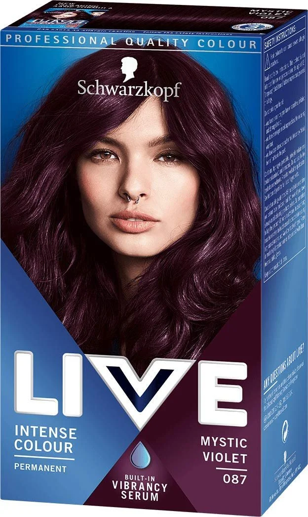 Краска для волос Schwarzkopf Live Color XXL Intense Permanent 87 Mystic Violet, 3 шт, фото №1 Краска для волос Schwarzkopf Live Color XXL Intense Permanent 87 Mystic Violet, 3 шт, фото №1