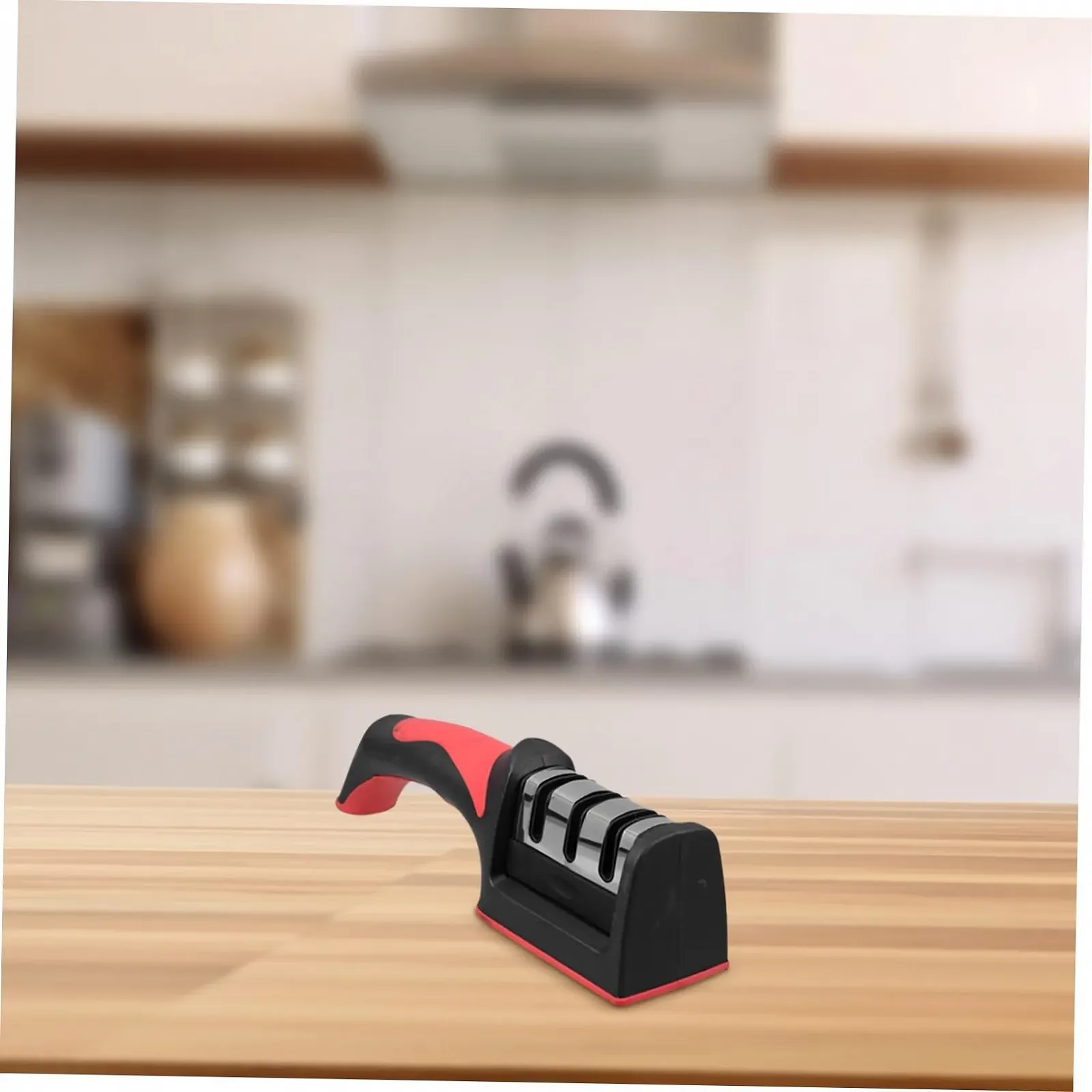 Точилка для ножів Zerodeko ручна нержавіюча сталь Чорна, фото №4